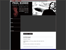 Tablet Screenshot of paul.bubbo.com